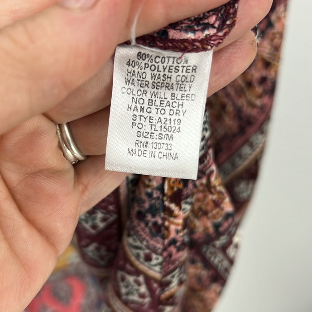 Umgee Patchwork, Open Front Cocoon Style Poncho K… - image 6